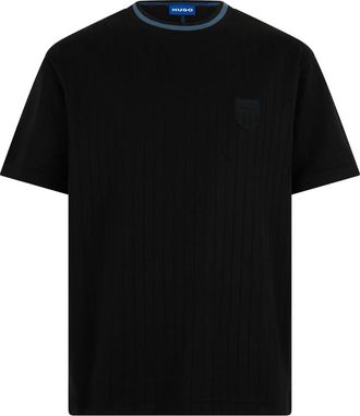 HUGO BOSS Hombre, Camisetas, Negro, Talla: 2XL