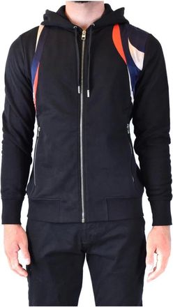 Alexander McQueen Hombre, Sudaderas, Negro, Talla: S