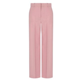 Max Mara Wide Trousers, female, Pink, Size: 2XS Visivo Pants