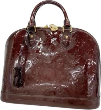 Louis Vuitton Pre-owned Handbags, female, Purple, Size: ONE SIZE Pre-owned Alma PM Handbag
