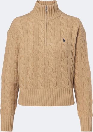 Polo Ralph Lauren Pullover in lana e cashmere a trecce