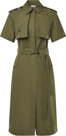 Burberry Cotton Poplin Trench Dress