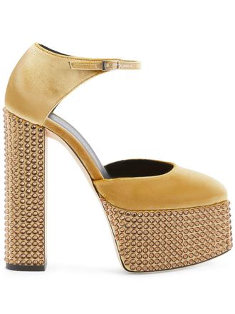 Giuseppe Zanotti Pumps Bebe Strass 150mm - Oro