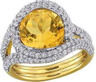 Rina Limor Silver 4.64 Ct. Tw. Gemstone Ring