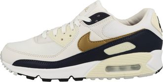 Nike Nike Air Max 90 Next Nature Womens Shoes (HF3444-100, White/Obsidian/Coconut Milk/Metallic Gold), White/Obsidian/Coconut Milk/Metallic Gold, 6.5 UK