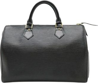 Louis Vuitton Pre-owned Handbags, female, Black, Size: ONE SIZE Pre-owned Vintage Handbag