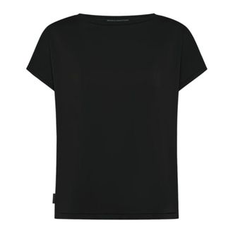 Roberto Ricci Design T-Shirts, female, Black, Size: L Oxford Gdy Square Shirt