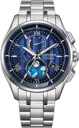 Citizen Attesa Perpetual Blue Dial Mens Watch BY1000-51L