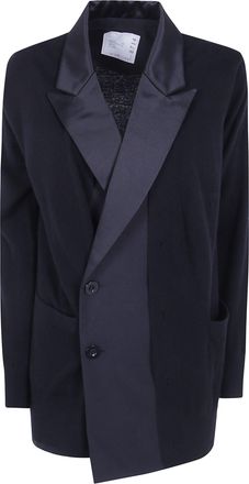 sacai Cardigan Suiting X Wool Knit