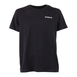 Dondup T-Shirts, male, Black, Size: XL T-Shirt