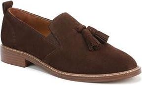 Franco Sarto Annalee Tassel Flat in Chocolate Brown at Nordstrom Rack, Size 7.5