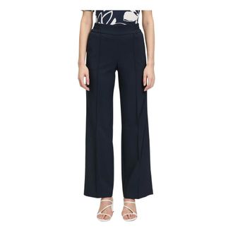 Betty Barclay Wijde broek - Dames - Broeken - Blauw - Maat: XL Zijde