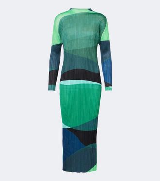 Pleats Please Issey Miyake Vestido midi Orbit plisado