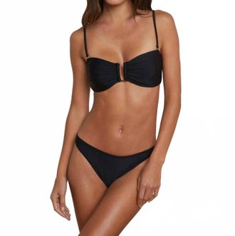 L'agence Krysta Bandeau Top In Black