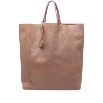 Bottega Veneta Pre-owned Cuero bolsos-totes - Pre-owned - Mujer - Marr&oacute;n - ONE SIZE