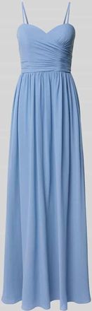 Mascara Maxikleid im Off-Shoulder-Look in Hellblau, Gr&ouml;&szlig;e 36