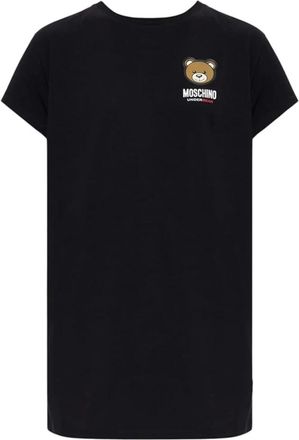 Moschino Kleedjes, Dames, Zwart, L, T-shirt