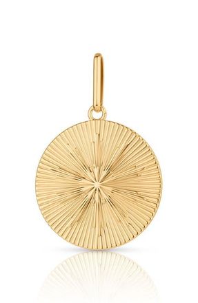 Thatch Sundial Coin Charm in 14K Gold Plated at Nordstrom