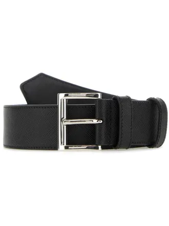 Prada mens belt sale best sale