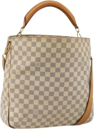 Louis Vuitton Pre-owned Bucket Bags, female, White, Size: ONE SIZE Pre-owned Bucket Bag