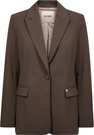 Mos Mosh Blazer - Dames - Blazers - Bruin - L - Polyester - Jassen
