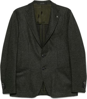 Tagliatore Montecarlo Jas - Heren - Blazers - Groen - 6XL - Wol - Jassen