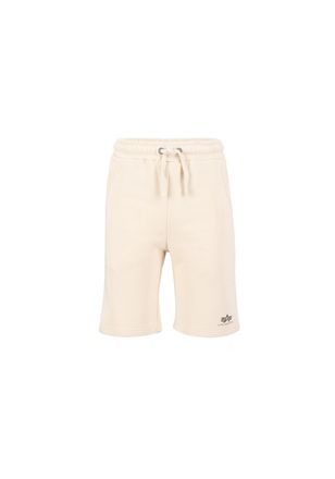 Alpha Industries Sweatshorts ALPHA INDUSTRIES Basic Short SL, Herren, Gr. 3XL, Normalgr&ouml;ssen, weiss (jet stream wei&szlig;), Obermaterial: 80% Baumwolle, 20% Polyester, Hose