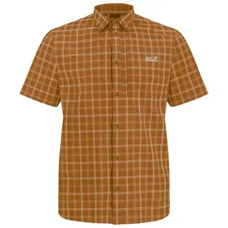 Jack Wolfskin Norbo S/S Shirt Hemd f&uuml;r Herren | braun