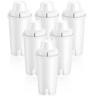 OEM Paquete De 6 Filtros De Agua De Repuesto Para Jarras Y Dispensadores De Agua Brita, Libres De Bpa Y Con Certificaci&oacute;n Nsf, Modelos Classic Ob03, Mavea