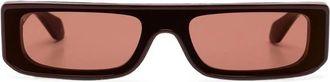 Alaia Rectangle-frame Sunglasses