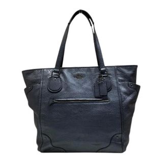 Coach Pre-owned Tote Bags, female, Blue, Size: ONE SIZE Pre-owned Grain Leather Mickey Tote Bag