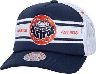 Mitchell & Ness Mens Navy Houston Astros Sideline Trucker Adjustable Hat at Nordstrom