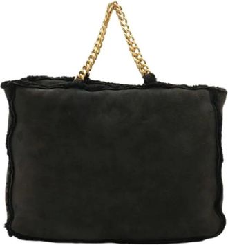 Chanel Pre-owned Tote Bags, female, Black, Size: ONE SIZE Pre-owned Vintage Tote Bag