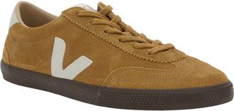 Veja Unisex Beige Low Top Sneakers With Logo Patch Suede Trainers
