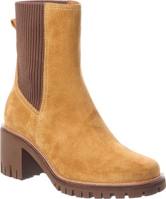 Rag & Bone Rag & Bone Corey Mid-Heel Suede Chelsea Boot