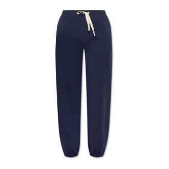 Jil Sander Dames, Broeken, Blauw, Maat: M Katoen