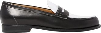 Scarosso Klassieke Penny Loafer - Heren - Loafers - Zwart - 45 EU - Leer - Schoenen