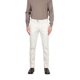 Mason's Pantalones Chinos New York - Trousers - Hombre - Blanco - 2XL