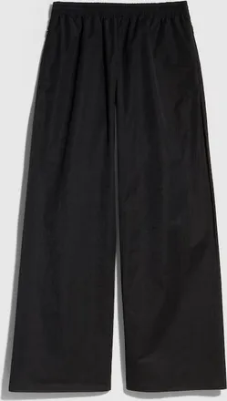 Gucci Soft Technical Twill Leisure Pants, Black, Ready-to-wear