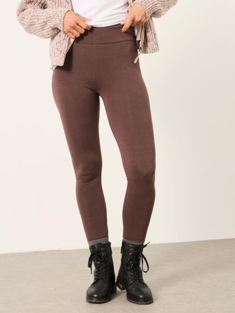 Fat Face FatFace Meribel Brown High Rise Leggings