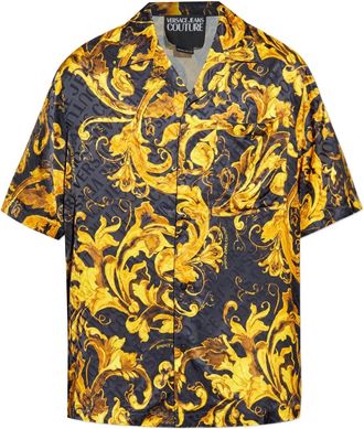 Versace Jeans Couture Camicia a maniche corte - Nero