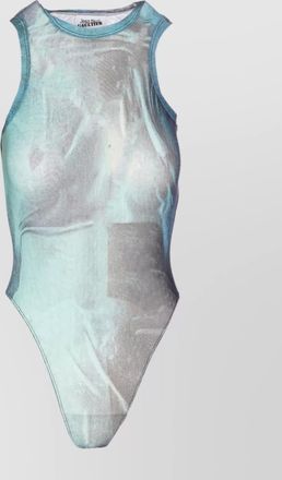 Jean Paul Gaultier halter neck sleeveless mesh top