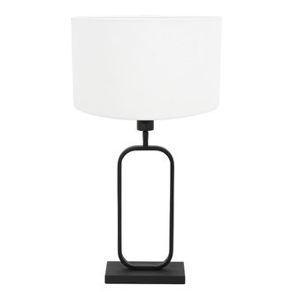 Steinhauer Steinhauer - L&aacute;mpara De Mesa - Stang - Negro - Lino Metal