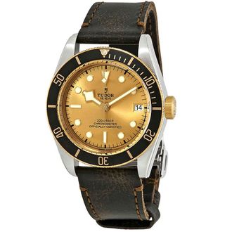 Tudor Black Bay S&G Automatic 41 mm Champagne Dial Mens Watch M79733N-0003