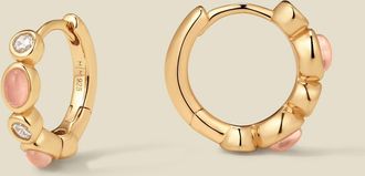 Made by Mary Aura Hoop Earrings