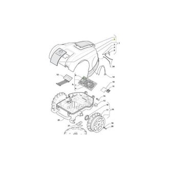 STIGA Sports Teclado Original Stiga - 1126-1441-01