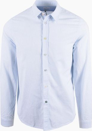 Paul Smith Mens PAUL SMITH LS TAILORED FIT SHIRT BLUE - Size: 42