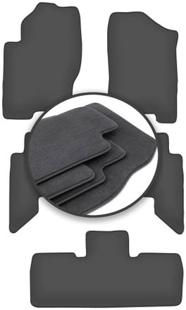 OEM Alfombrillas Premium Para Nissan Pathfinder 7 Plazas (antes Del Redise&ntilde;o) (2005-2010)