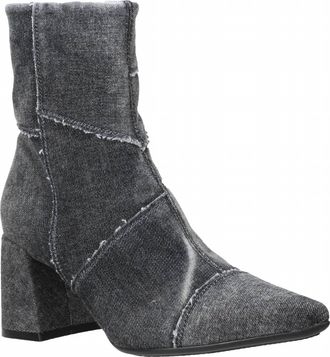 Love Rio Womens Maron Booties In Denim Black