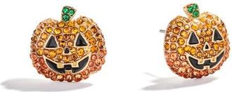 BaubleBar Pumpkin Spice & Shine Stud Earrings in Orange at Nordstrom